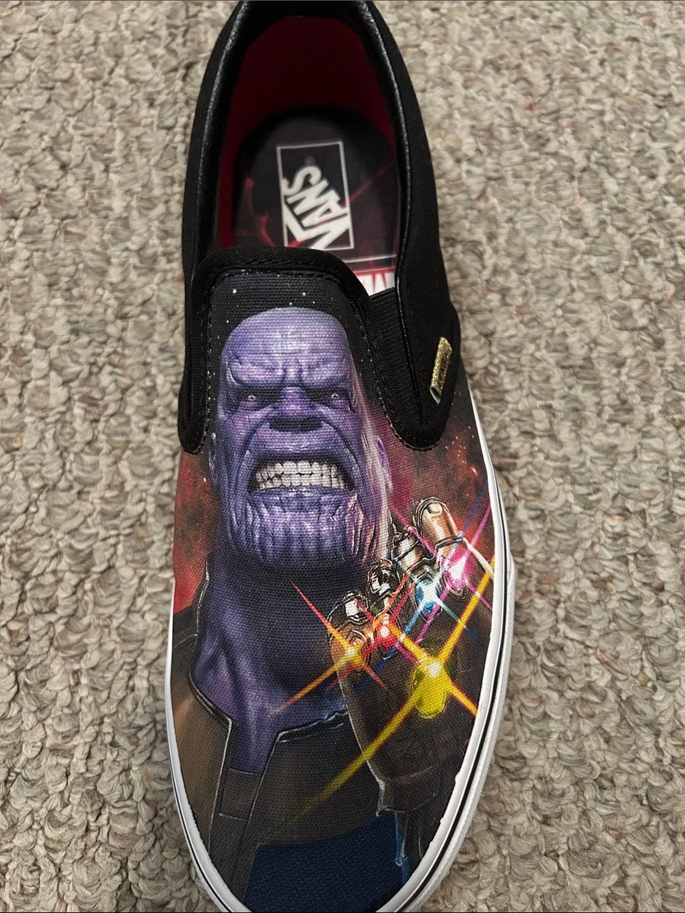 Vans Men's Slip-On Marvel Thanos Sneakers